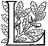 Woodcut - "L"